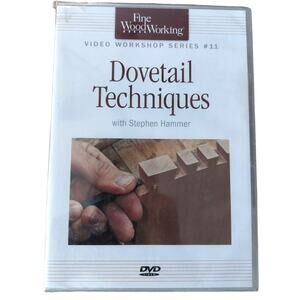 Dovetail Techniques Stephen Hammer Woodworking DVD Workshop Series 11 New